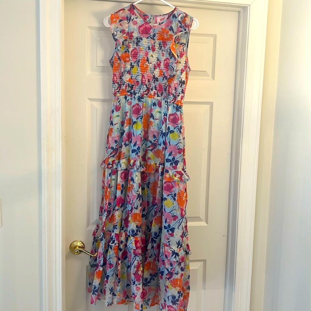 Banjanan floral maxi dress